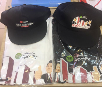 Photo of shirt number printing